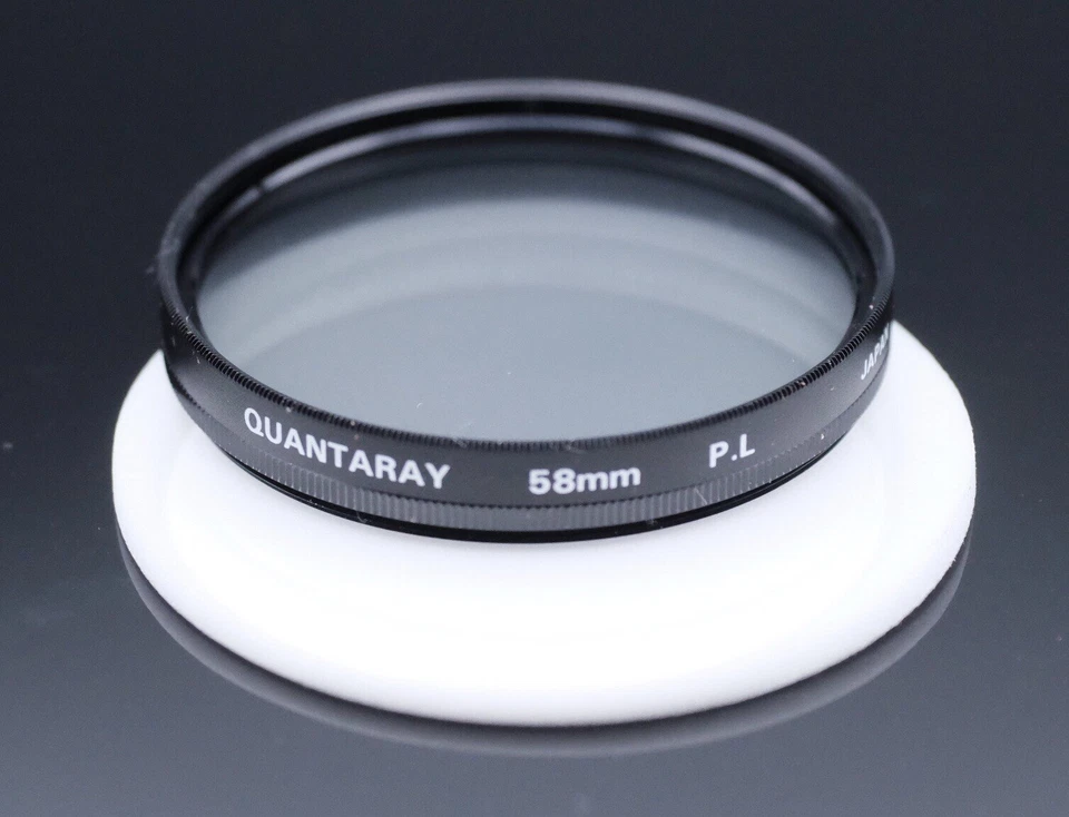 DIGITAL 58MM QUANTARAY C-PL CIRCULAR POLARIZER PROTECTOR FILTER : - Image 1 of 3