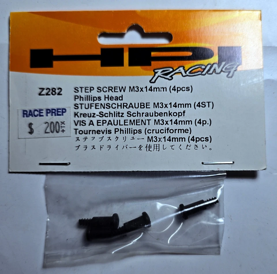 HPI Racing Z282 STEP SCREW M3x14mm (4pcs) - Image 1 of 1