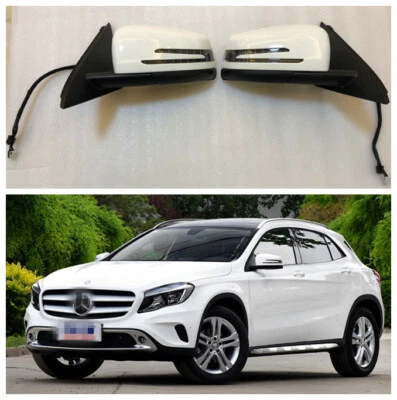 Espejo retrovisor eléctrico plegable para puerta lateral de coche para Mercedes Benz GLA X156 GLA200 GLA250 Foto 1 de 4