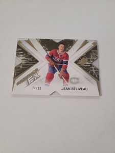 2022-23 SPX Radiance FX GOLD Jean Beliveau #rfx-5 /99 Insert Parallel