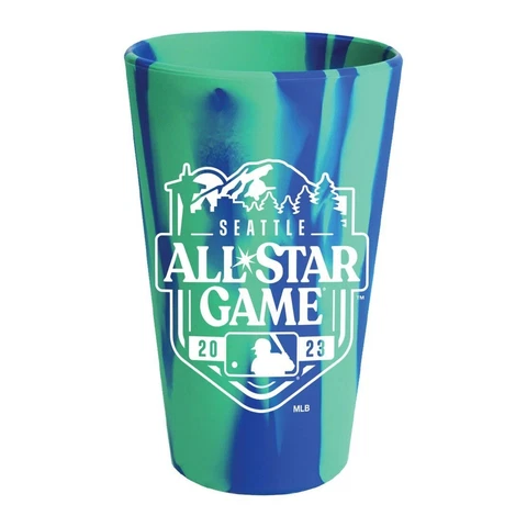 2023 ALL STAR GAME 16 OZ SILICONE PINT GLASS & 1.5 OZ SHOT GLASS NEW WINCRAFT 👀 Cover