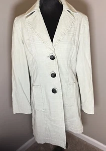 J. Jill Corduroy Boyfriend Long Line Blazer Jacket Women’s  Small Mint Green - Picture 1 of 11