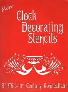Más plantillas decorativas de reloj de mediados del siglo XIX en Connecticut (Wm Fenn) - Imagen 1 de 4