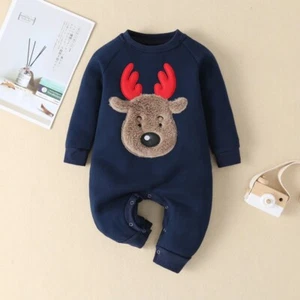 Jumpsuit for Toddler Cotton Baby Girl Boy Winter Clothes for Newborns winter cl - Picture 1 of 6