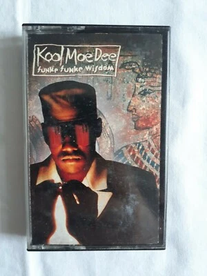 Kool Moe Dee Funke Funke Wisdom Cassette Tape 1991 BMG Music - Image 1 of 4