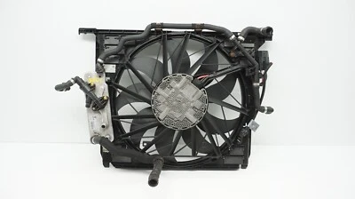 BMW 750i F01 2009-2015 motor refrigeración radiador ventilador motor con cubierta OEM Foto 1 de 4