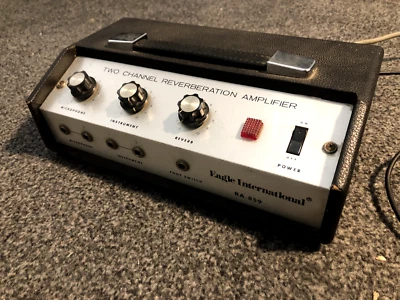seltener Federhall, Eagle International RA-859, 70er Jahre, Analog Hall, Vintage - Bild 1 von 4