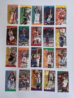 1995-96 Jam Session Series 1 Basketball Cards #1 to #120 U Pick to Complete Set - Image 1 of 3