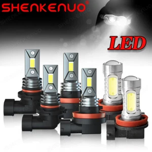 For Honda Ridgeline 2017-2019 2020 LED Headlight Hi/Lo+Fog Light Bulbs Combo Kit - Foto 1 di 12