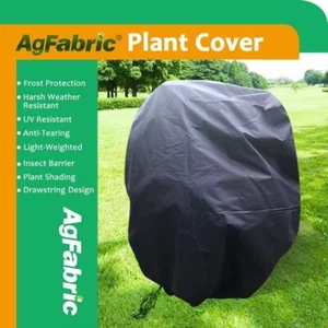 Agfabric Plant Cover Freeze Protection 72x72x12in Dark Blue Shrub Jacket 0.95oz - Picture 1 of 3