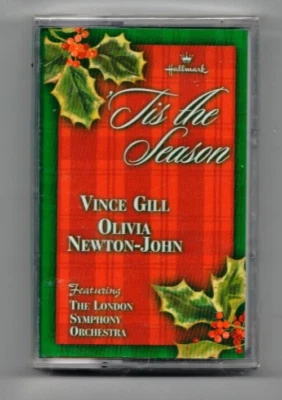 'TIS THE SEASON Vince Gill Olivia Newton-John New Cassette 2000 Christmas Sealed - Image 1 of 3