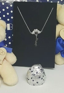 Collana Blukapri in Argento 925 rodiato Oro Bianco cuori .♥️ - Foto 1 di 6