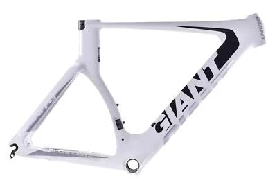 NEW Giant Trinity Advanced 1 Frame Small White/Black No Fork, Seatpost - Image 1 of 4
