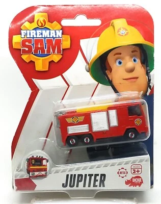 Majorette Dickie Toys Sam Fire Truck Jupiter size 3 inches in Package - Image 1 of 4
