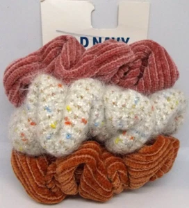 Old Navy orange 3 pack heavy textured poly scrungies hand wash - Picture 1 of 1