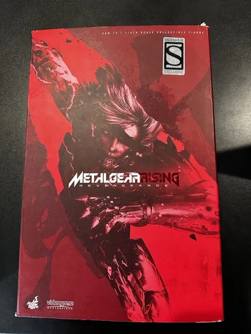 Hot Toys Metal Gear Solid Raiden VGM19 DAMAGED See description Cover