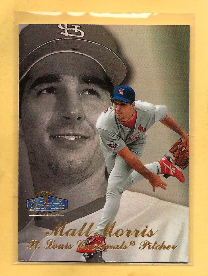 MATT MORRIS - 1998 Flair Showcase "Row 3" - #80 - Cardinals - Comb. Shipping #3 - Image 1 of 1