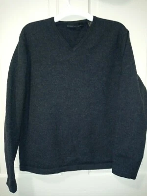 Metropolitan View Men's Merino Wool Spandex V-Neck.  P-21 - Image 1 of 4