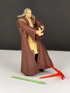 STAR WARS Hasbro AOTC Qui-Gon Jinn Jedi Master 3.75" complete - Picture 1 of 2