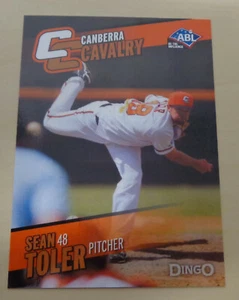 2014 SEAN TOLER Australian Baseball - Canberra Cavalry - Kansas City T-Bones - Bild 1 von 2