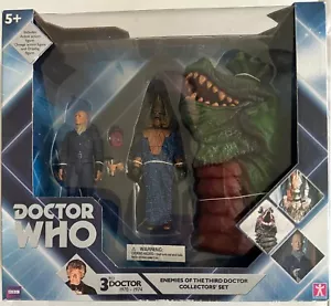 Doctor Who Enemies of the third Doctor Collector Set - Auton, Omega, Drashig - Picture 1 of 3