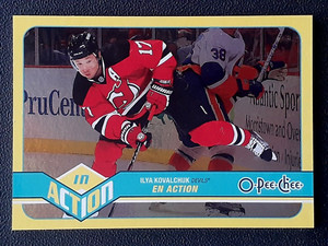 ILYA KOVALCHUK 2011-12 O-PEE-CHEE IN ACTION 11-12 NO A16               30706