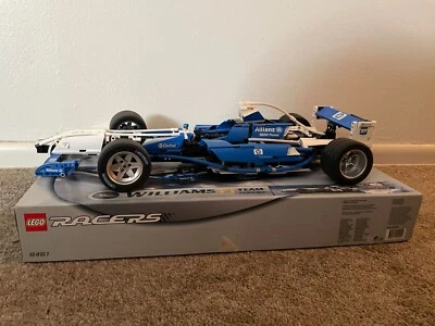 LEGO RACERS Williams F1 Team Racer Blue Fully Assembled 2002 Ages 11+ - Image 1 of 4