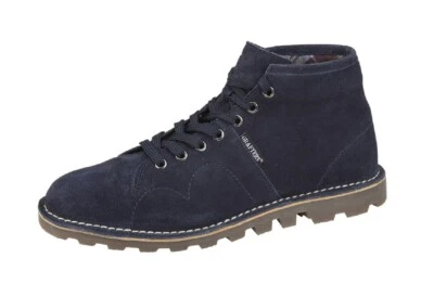 Grafters B430 Original 1960s Leather Classic Retro Monkey Boots - Unisex Design - Image 1 of 4