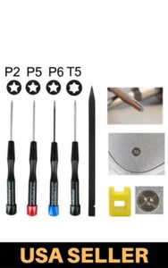 Precision Pentalobe Screwdriver Set P2 P5 P6 5-Point 5-Star 0.8 1.2 T5 F Macbook - Picture 1 of 9