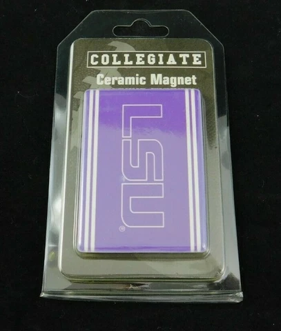 Louisiana State University LSU Tigers Team 2”x 3”  Ceramic Magnet Football Cover