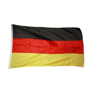 Bandera Alemania (90 x 150 cm) Bandera Alemania negro rojo oro banderas EM WM encender - Imagen 1 de 7