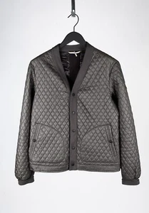 Original Moncler Khaki Men Quilted Jacket Cardigan Style size M H4086 - Picture 1 of 9