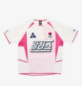 PALACE Seoul 2 Seoul Jersey White Pink 25SS / L Size / Limited Authentic Streetw - Picture 1 of 2