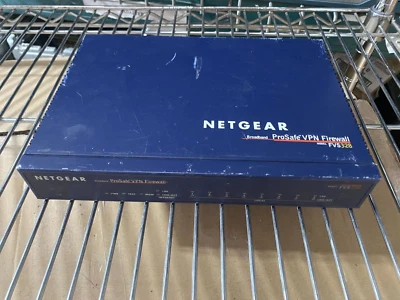 FVS328 NETGEAR 328 8-PORTS BROADBAND PROSAFE VPN FIREWALL ROUTER,NO ADAPTER - Изображение 1 из 3