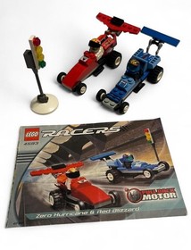 2002 LEGO Racers: Zero Hurricane and Red Blizzard (4593) 100% Complete