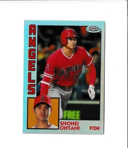 2019 Topps Chrome 1984 Refractor #84TC-25 SHOEHEI OHTANI Dodgers Angels MINT - Picture 1 of 2