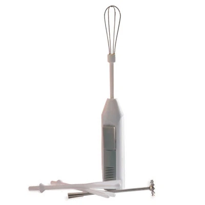 Mini batidora de alimentos portátil con 4 accesorios para huevos crema y bebidas Foto 1 de 4