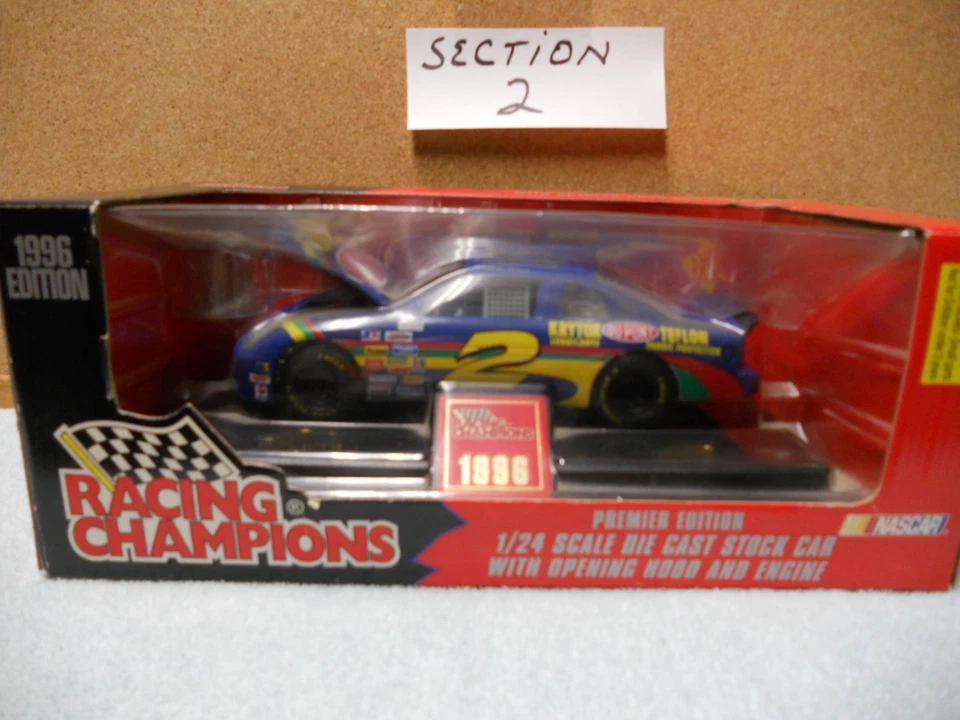 1996 #30 Racing Champions NASCAR Yellow Pennzoil Pontiac Johnny Benson 1 24scale