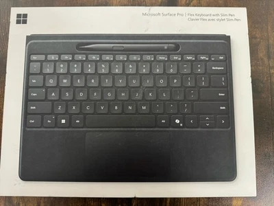 Microsoft Surface Pro Flex Keyboard with Slim Pen (Black) NEW Sealed - Image 1 of 3