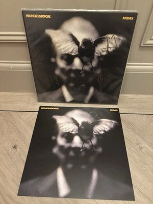 WUNDERHORSE - MIDAS - Gatefold Splatter VINYL LP  --- FULLY SIGNED!! - Image 1 of 2