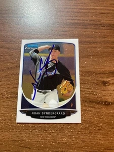 Autograph Signed Autographed Noah Syndergaard Mets - Picture 1 of 1