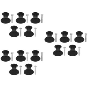 15 Pcs Flat Cabinet Door Knobs Drawer Pull Knob Handle Home Furniture Pull - Picture 1 of 12