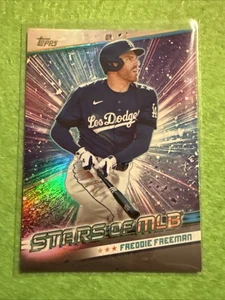 2024 Topps Series 1 Stars Of MLB Freddie Freeman SMLB-26 Dodgers - Picture 1 of 2
