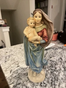 Figura Virgen y Niño María Jesús Goebel Alemania 1960 - Imagen 1 de 6