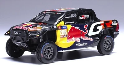 MODELLINO AUTO STATICO IXO TOYOTA GR DKR HILUX EVO MORAES RALLY DAKAR 2024 1/43 - Immagine 1 di 4