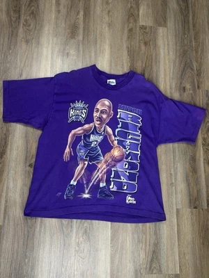 Vintage 90s Sacramento Kings Pro Player Mitch Richmond NBA Basketball Shirt XL - Image 1 of 4