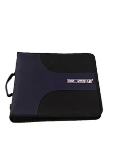 Crop In Style PSB Zippered 3-Ring Binder 12" x 12" With Vintage Stickers - Picture 1 of 6
