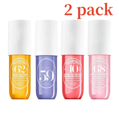 KIT DE CUIDADO CORPORAL BUM BUM JET SET BRASILEÑO PERFUME CHEIROSA 62. NIEBLA Foto 1 de 2