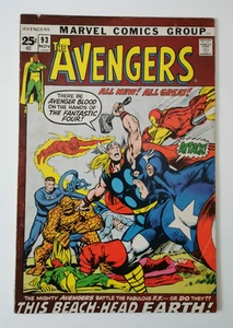 Avengers #93 (Marvel 1971) NEAL ADAMS KREE SKRULL WAR Bronze Age VG/FN - Bild 1 von 5