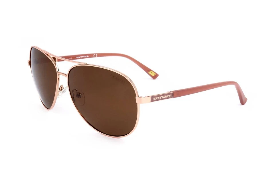 Skechers SE6122 28H SHINY ROSE GOLD 64/13/140 UNISEX Sunglasses Foto 1 de 3